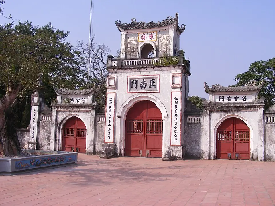 Gate of Trần Temple in Nam Định