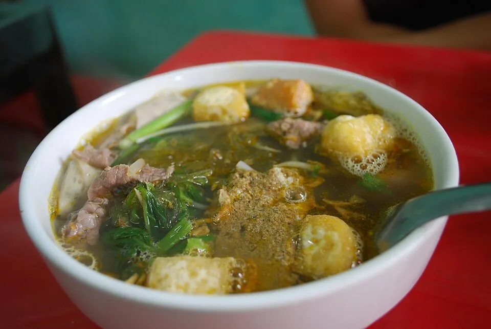 Kom bún riêu cua-noedelsoep