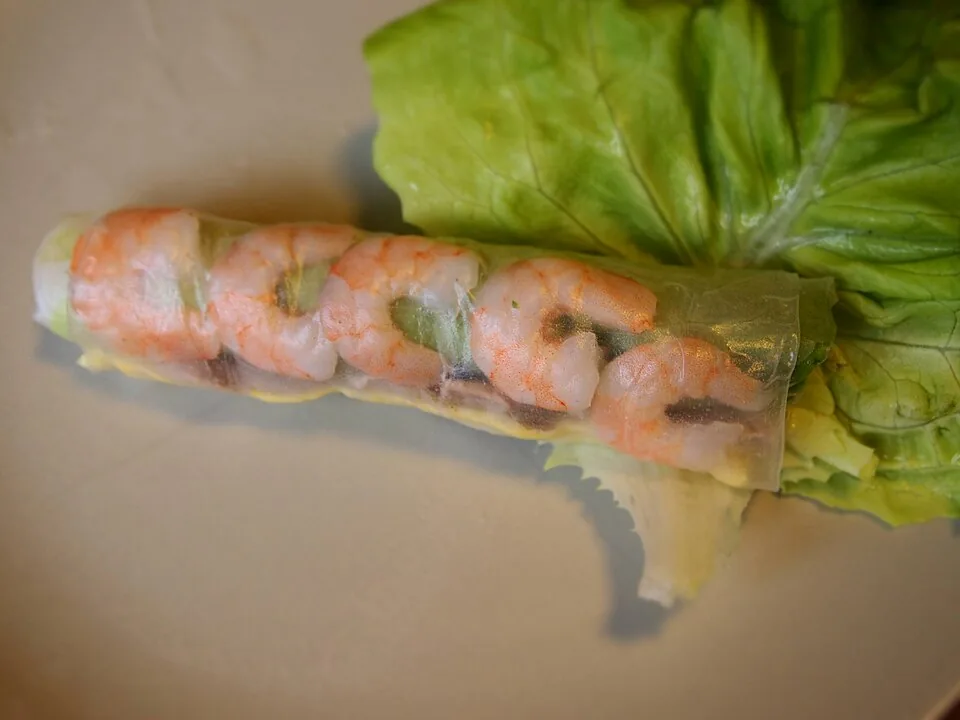 Verse gỏi cuốn-rijstpapierrolletjes