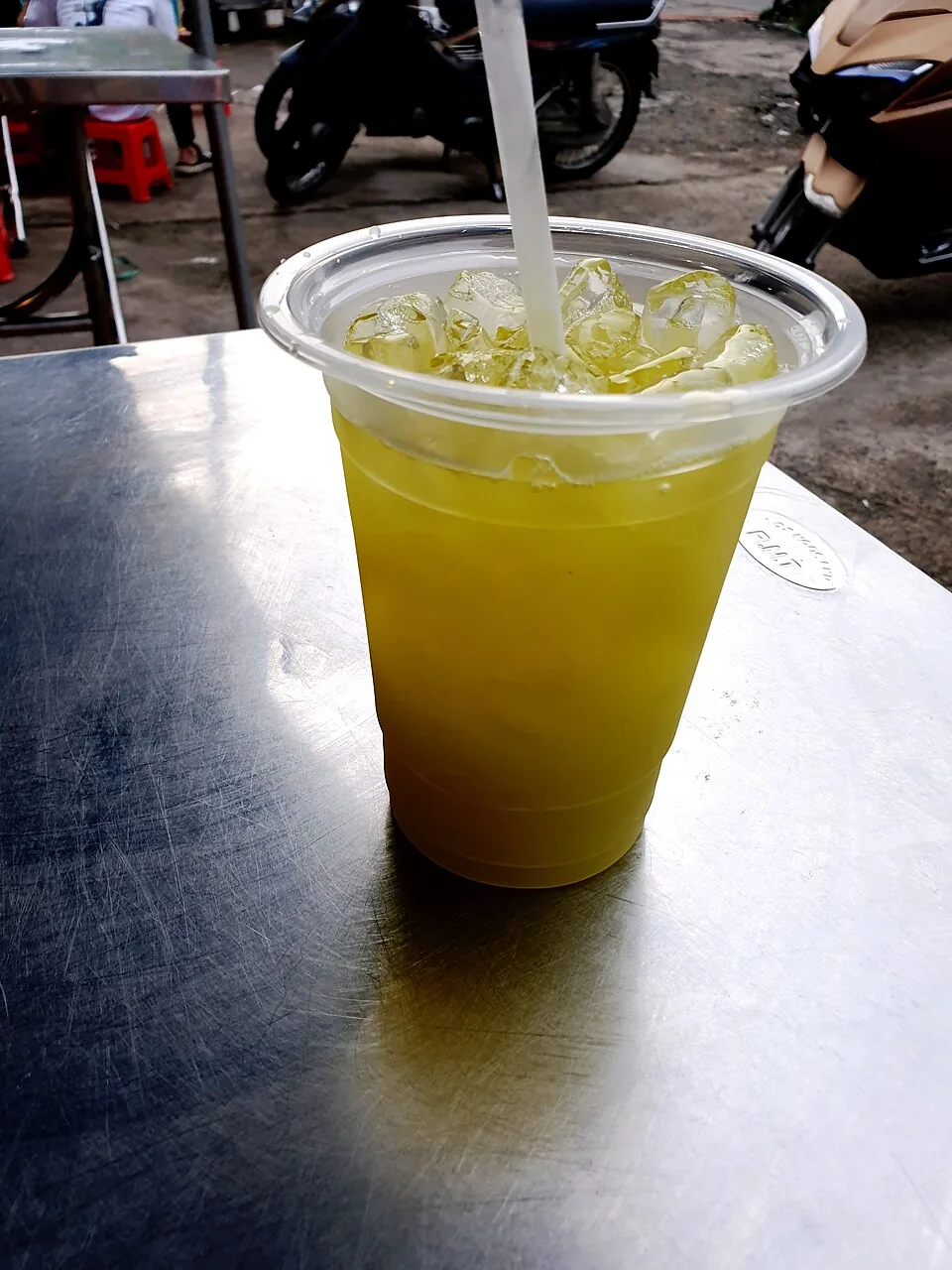 Glas Vietnamees nước mía-suikerrietsap
