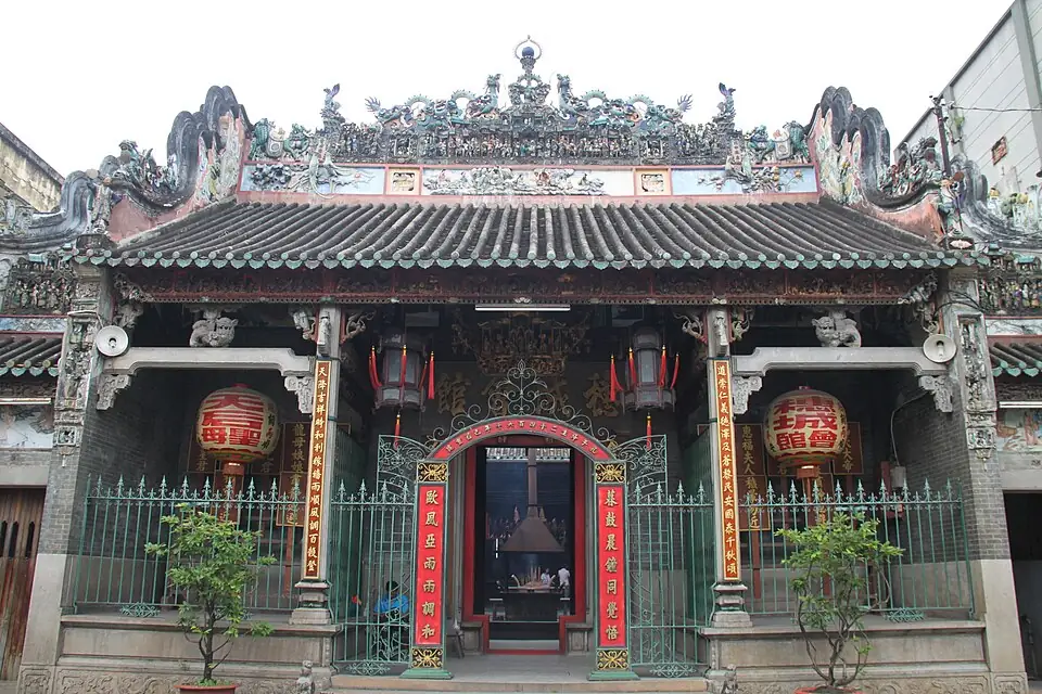 Thiên Hậu Temple in Chợ Lớn in Ho Chi Minh City