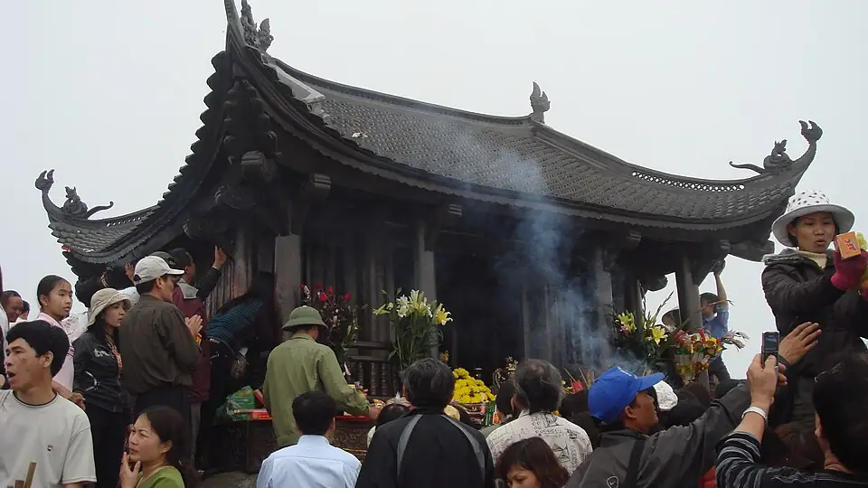 Đồng Pagoda on Yên Tử Mountain